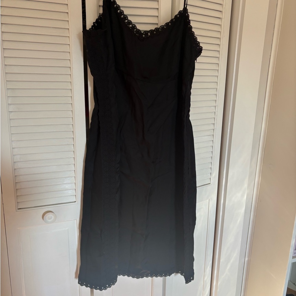 J. Crew Natasha crochet trim slip dress - Picture 3 of 6